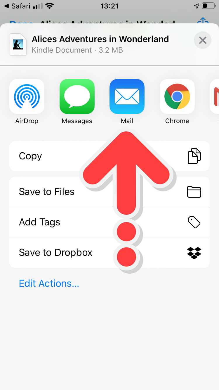 Send An EBook To Kindle From IPhone Or IPad Help Center
